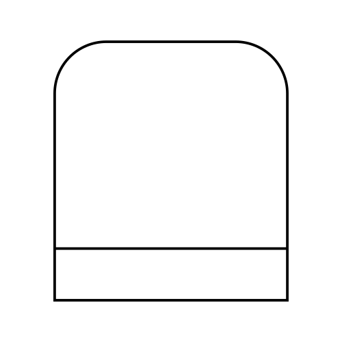 Round single